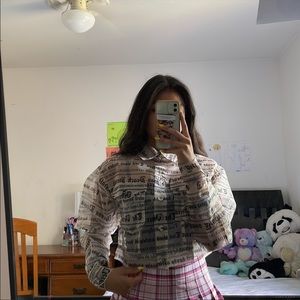 Romeo and Juliet Mesh Crop Top